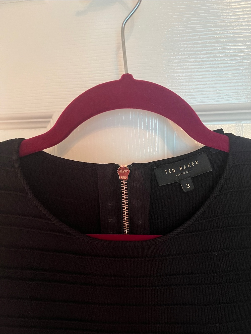 Ted Baker Black Bell Sleeve Sheath Dress - Picture 3 of 15
